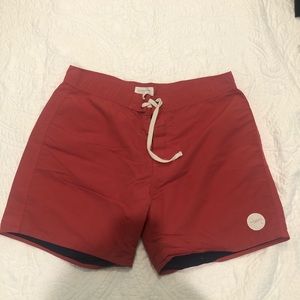 Saturdays NYC Red Board Shorts